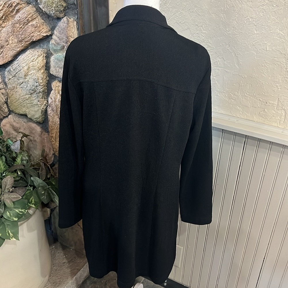 Rabbit Rabbit Rabbit Black Blazer with Shawl Collar - Picture 4 of 8
